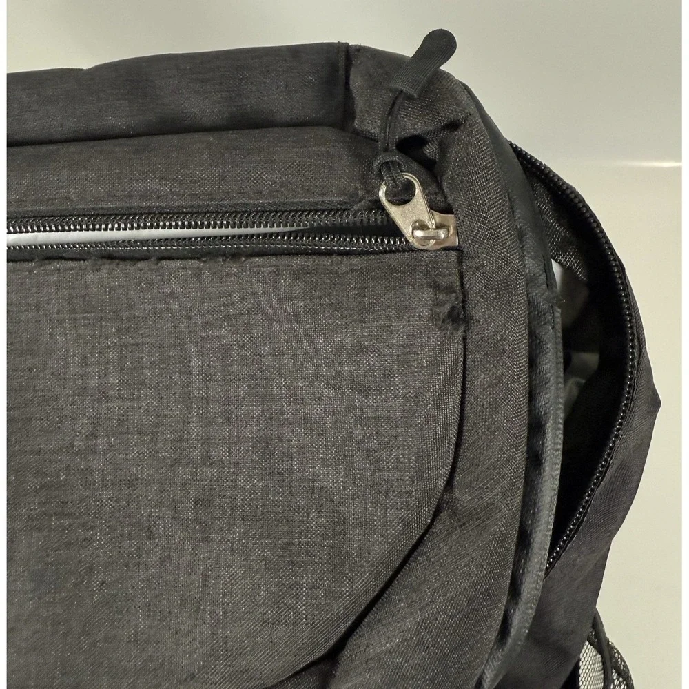 SEEHONOR Insulated Cooler Backpack Large Gray Neon Green Hiking Picnic